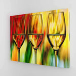 Multicolor Wine Glass