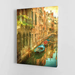 Vintage Venetian canal