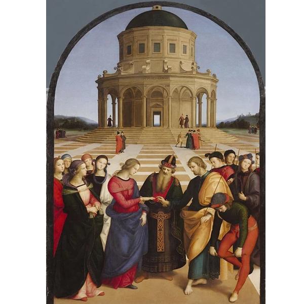 Marriage of the Virgin - Raphael DIY Painting By Numbers Kit