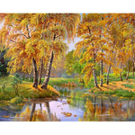 Yellow Tree - DIY Painting By Numbers Kit
