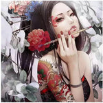 Solemn Girl - DIY Painting By Numbers Kits