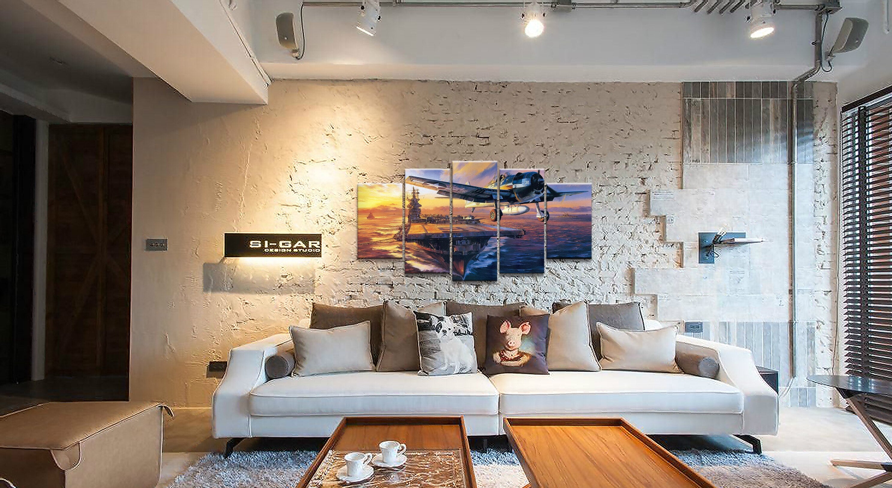 Military USS Lexington CV-16