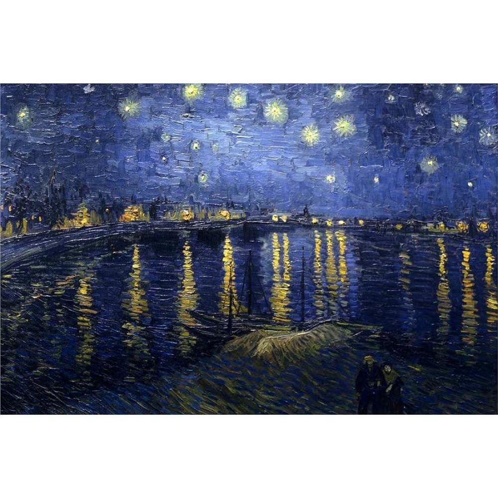 Vincent van Gogh - 	Starry Night over the Rhone - DIY Painting By Numbers Kit