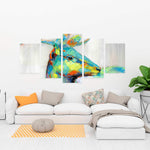 Abstract Color Spotted Deer