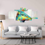 Abstract Color Spotted Deer