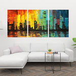 City With Color Tones