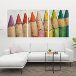 Color Pencils Standing