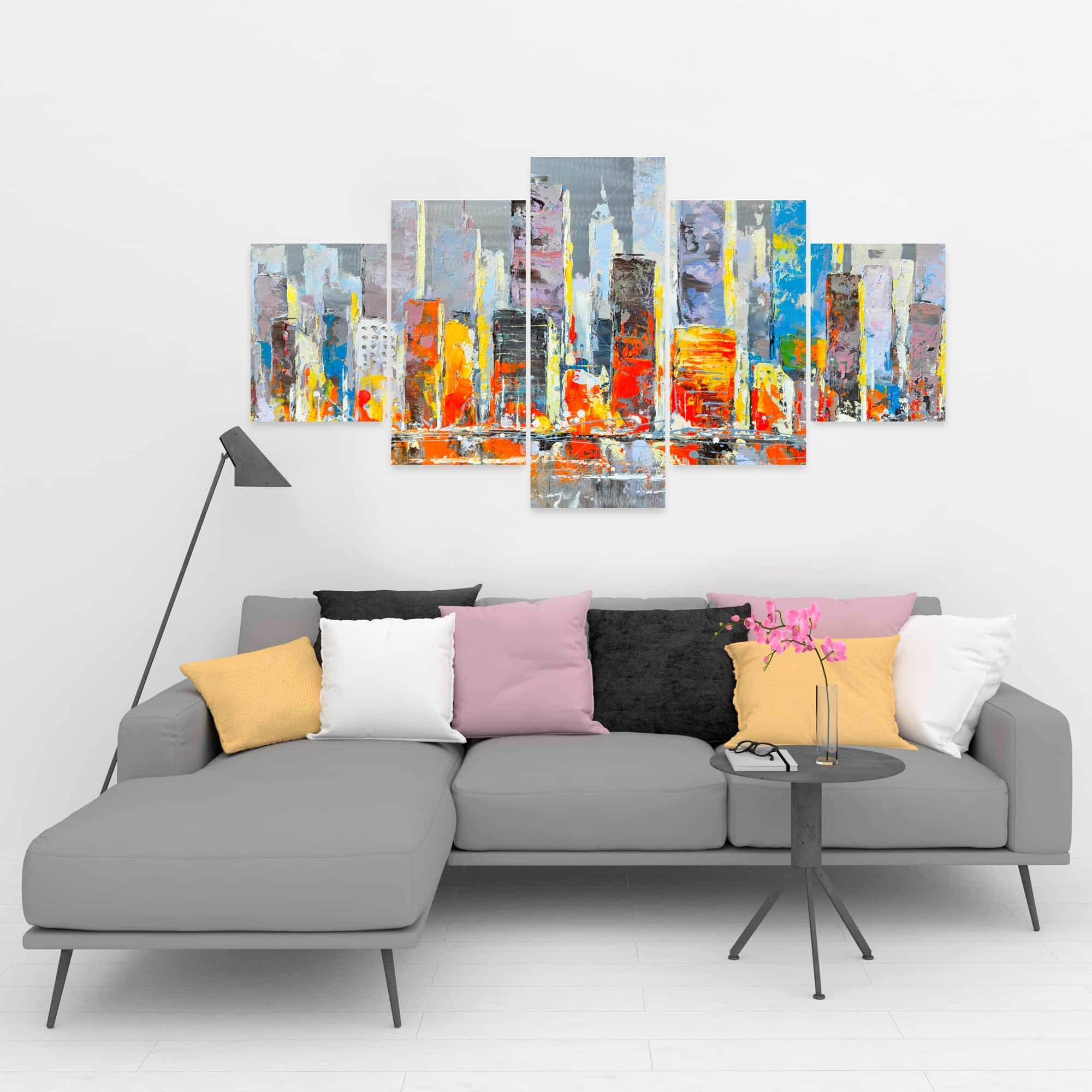 Color Splash Cityscape