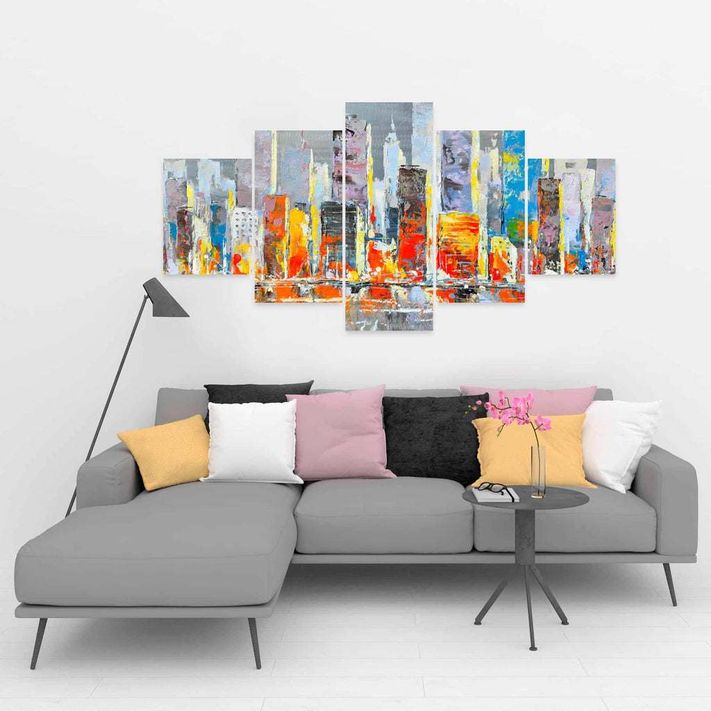 Color Splash Cityscape