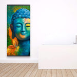 Blissful Buddha - Wooden Magnetic Frame