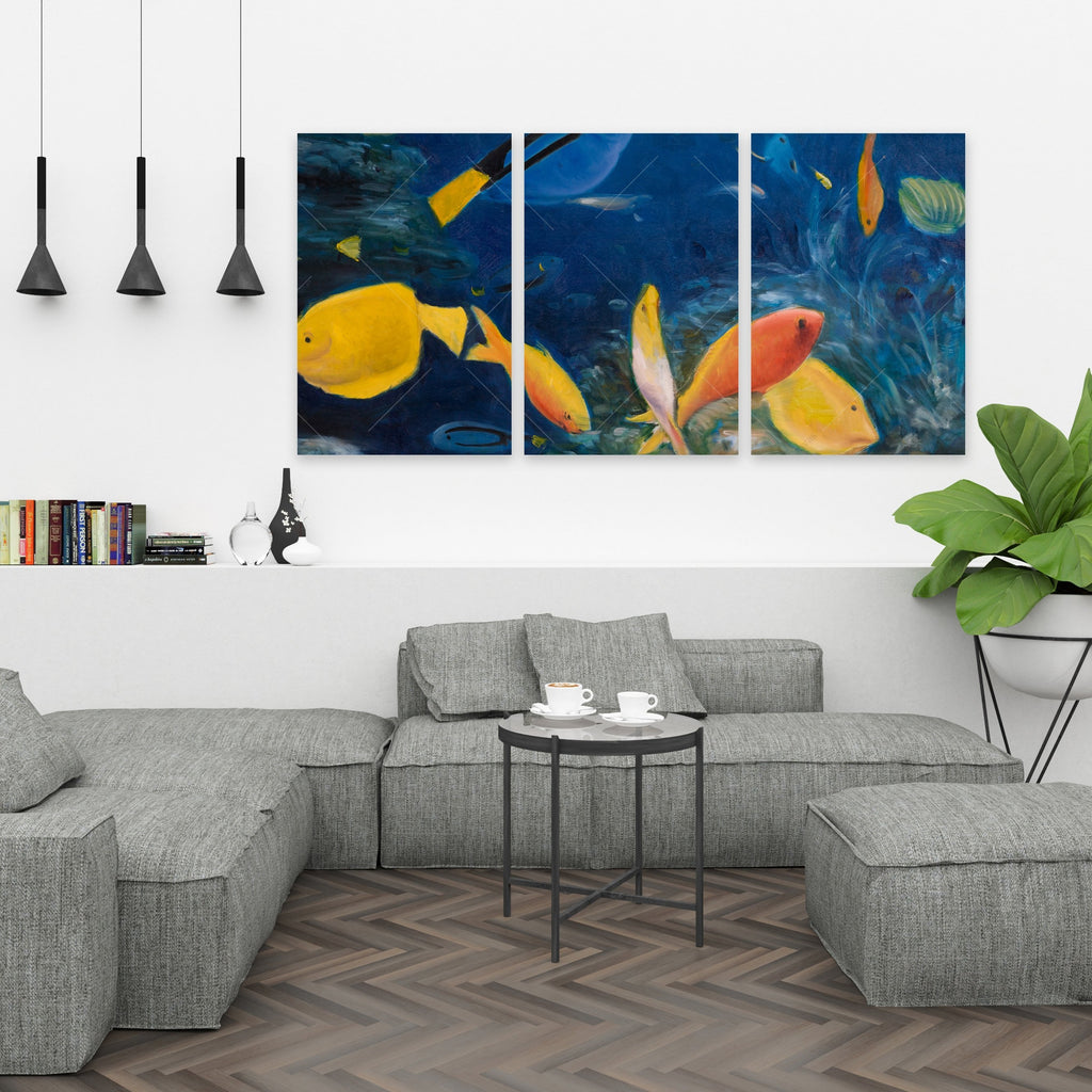 Colorful Fish Under The Sea