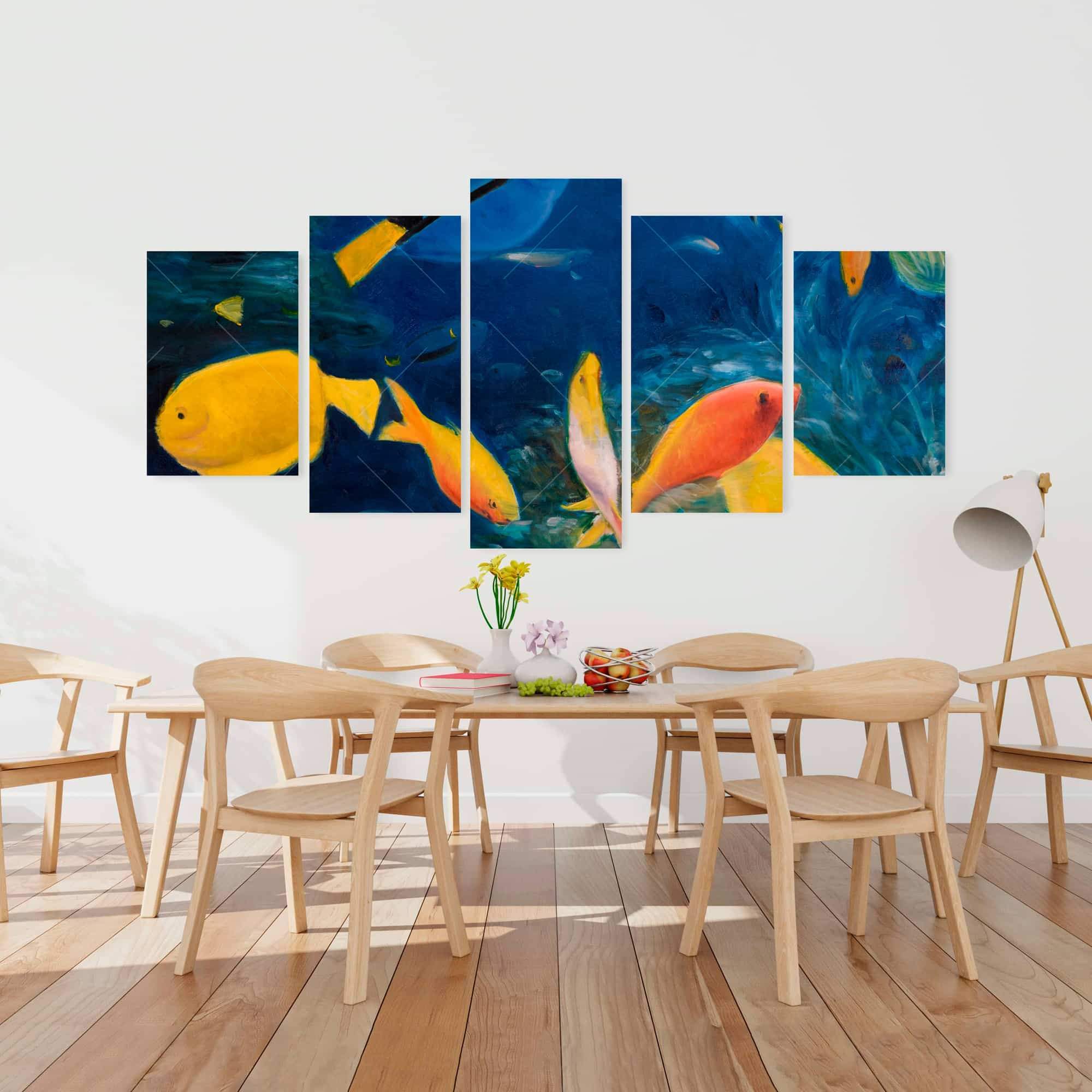 Colorful Fish Under The Sea