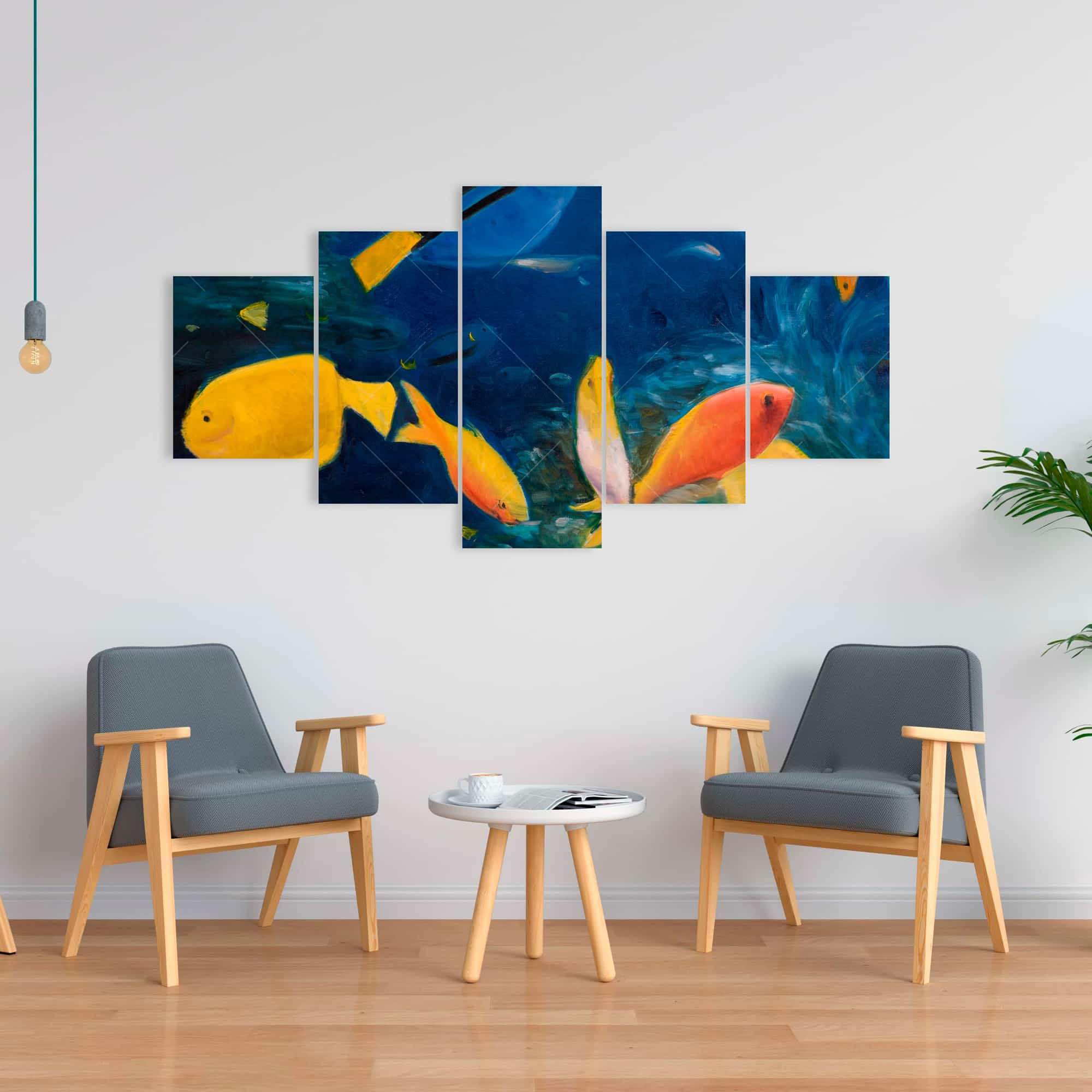 Colorful Fish Under The Sea