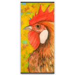 Colorful Chicken - Wooden Magnetic Frame