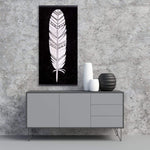 Native American Feather - Wooden Magnetic Frame