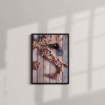 Map of Italy made of corks