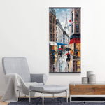 Paris Street - Wooden Magnetic Frame