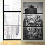 Sai Baba Artistic Drawing