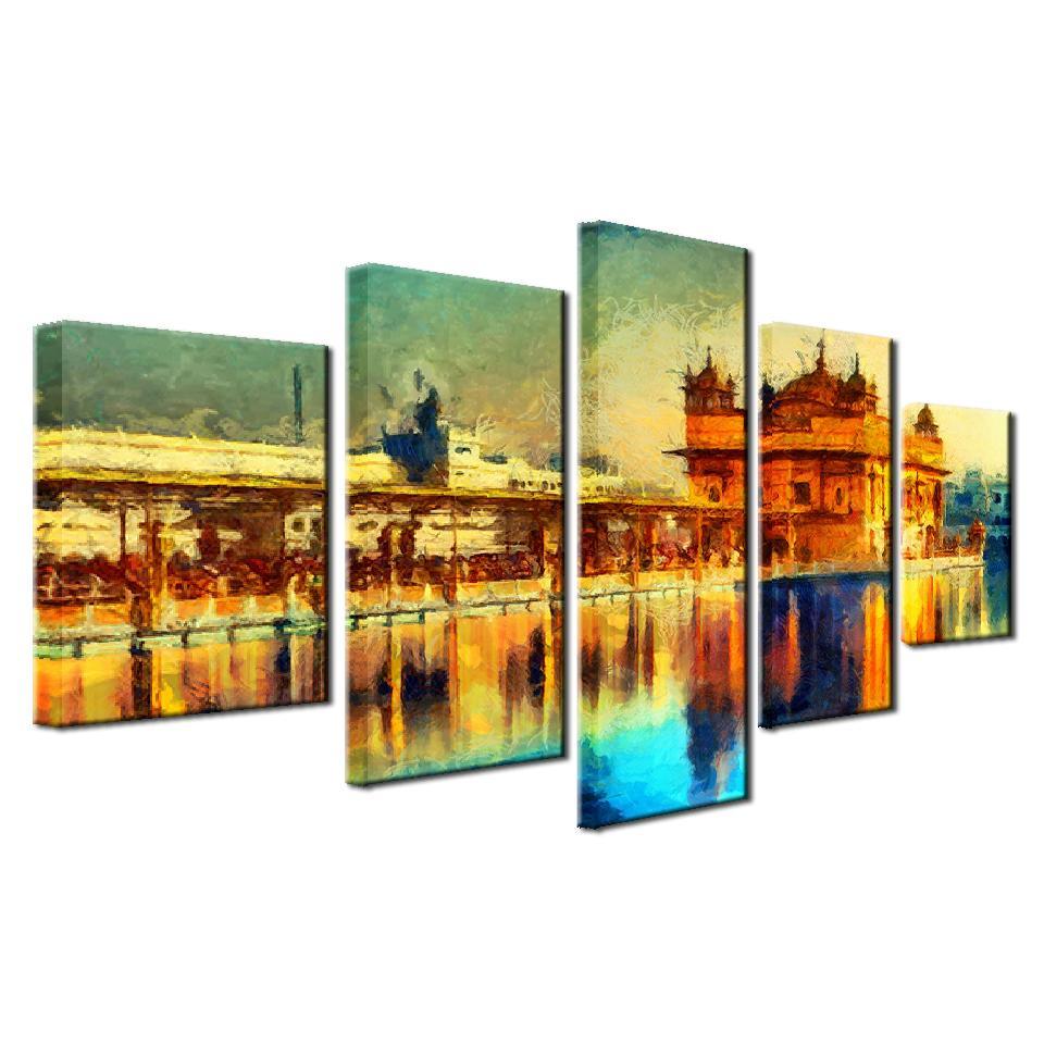 Golden Temple Painting