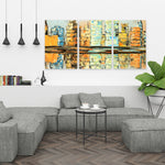 Reflections Of A Colorful City