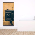 Vintage Camera - Wooden Magnetic Frame