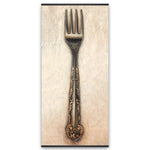 Vintage Fork - Wooden Magnetic Frame