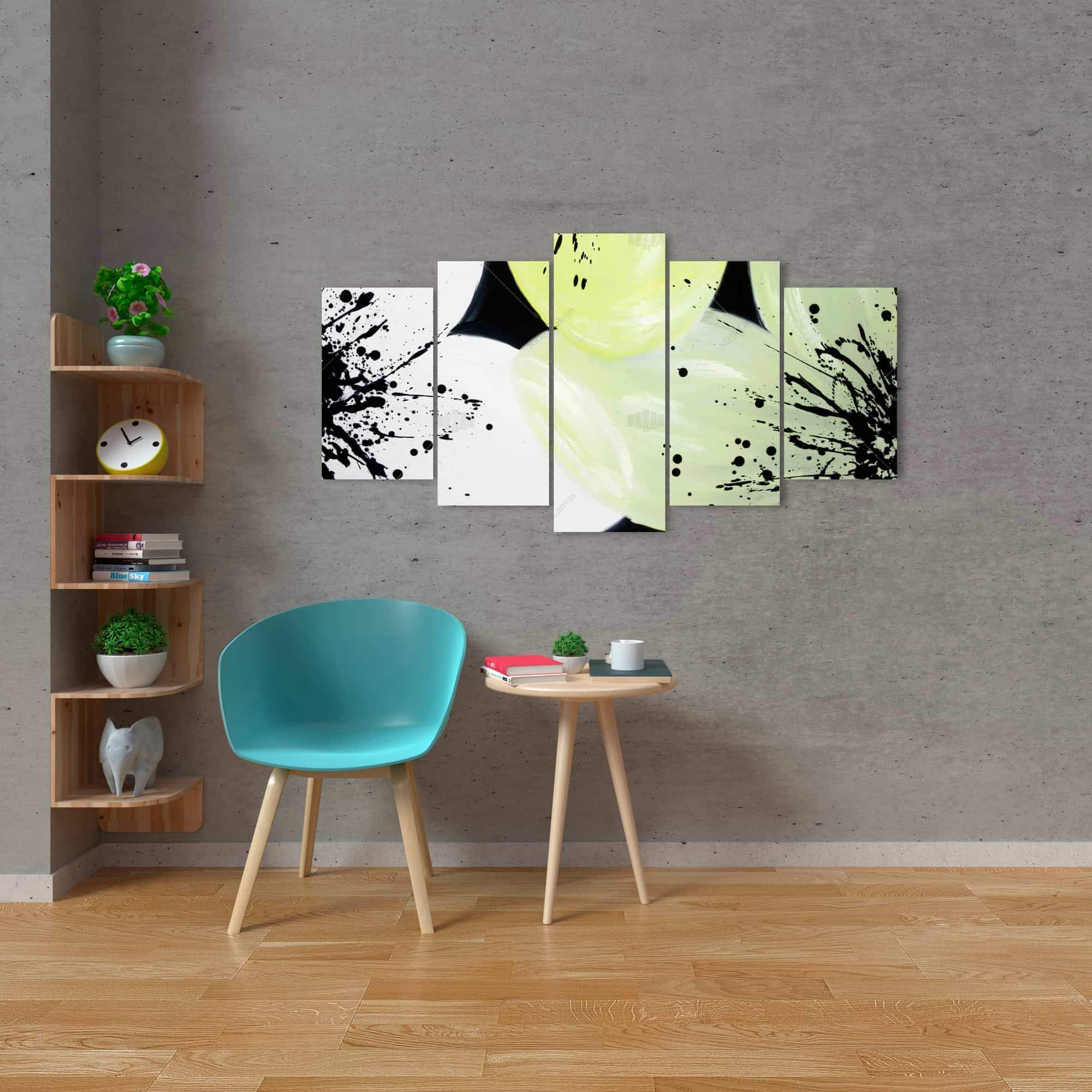 Yellow Flower With Burst Center