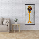 Yellow Gum Dispenser - Wooden Magnetic Frame